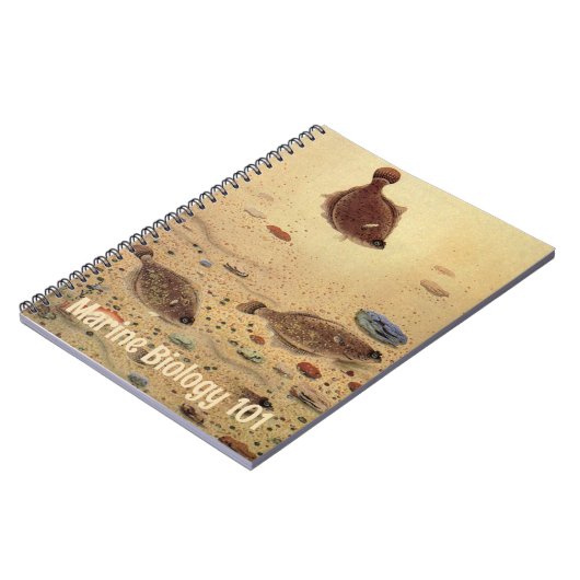 platvis Vist Notitieboek (Linkerzijde)