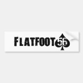 platvoet 56 sticker (Voorkant)