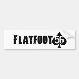 platvoet 56 sticker