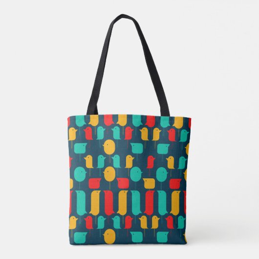 Platvogels Tote Bag (Achterkant)