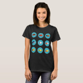 Platy vissen! t-shirt (Voorkant volledig)