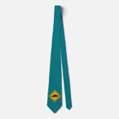 platypistisch verkeersbord stropdas (Voorkant)