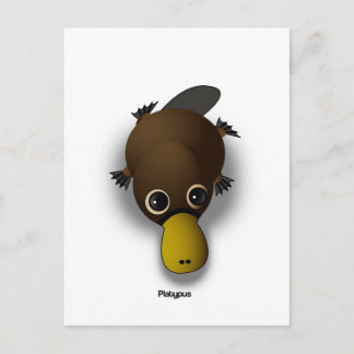 platypus briefkaart