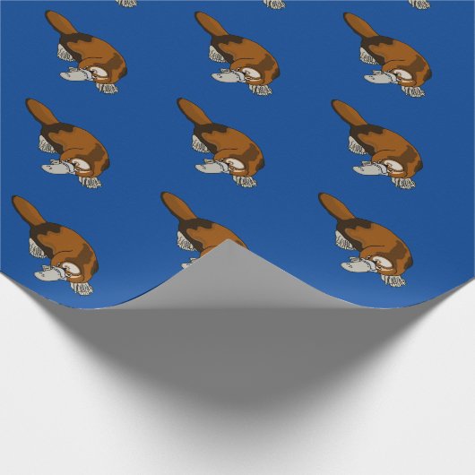 Platypus  cadeaupapier (Hoek)