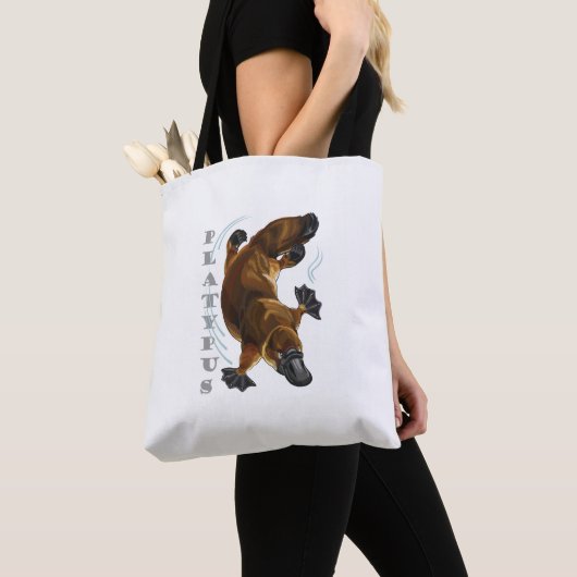 platypus canvas tas (Dichtbij)