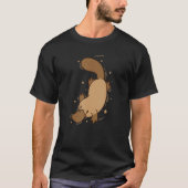 Platypus diving Australia T-shirt (Voorkant)