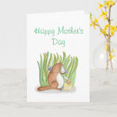 Platypus- en eicenkaart kaart (Gele Bloem)