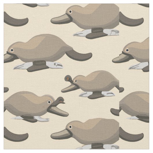 Platypus Fabric Stof (Close Up)