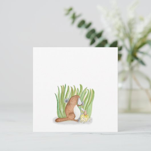 Platypus-flatkaart Kaart (Staand voorkant)