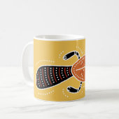 Platypus-gedateerd ontwerp koffiemok (Voorkant links)
