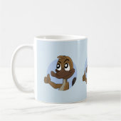 Platypus giving thumbs up cartoon coffee mug koffiemok (Links)