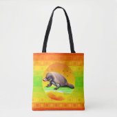 Platypus in het land van de zon tote bag (Voorkant)