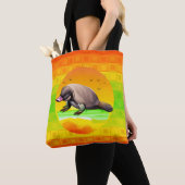 Platypus in het land van de zon tote bag (Dichtbij)