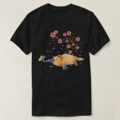 Platypus Japanse Cherry Blossom S T-shirt (Design voorkant)