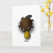 platypus kaart (Gele Bloem)