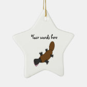 Platypus Keramisch Ornament (Rechts)