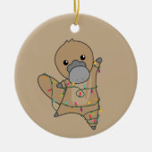 platypus kerststallen zoete dieren Volwassen kledi Keramisch Ornament (Voorkant)