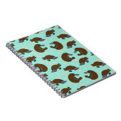 Platypus Love-laptop Notitieboek (Rechterzijde)