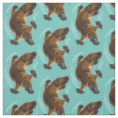 platypus met eenkopvis stof (Swatch)