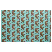 platypus met eenkopvis stof (Fat Quarter)