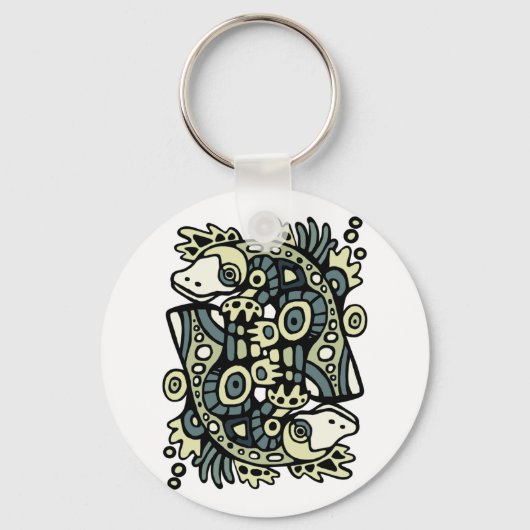 Platypus-ontwerp Sleutelhanger (Voorkant)