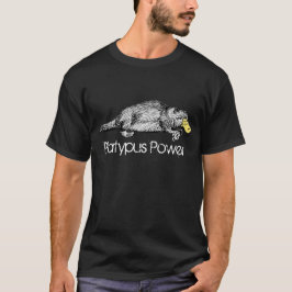 Platypus Power Australian Monotreme Individualitei T-shirt