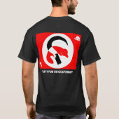 Platypus Revolutionair T-shirt (Achterkant)