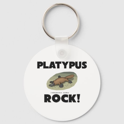 Platypus Rock Sleutelhanger (Voorkant)