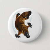 platypus ronde button 5,7 cm (Voorkant)