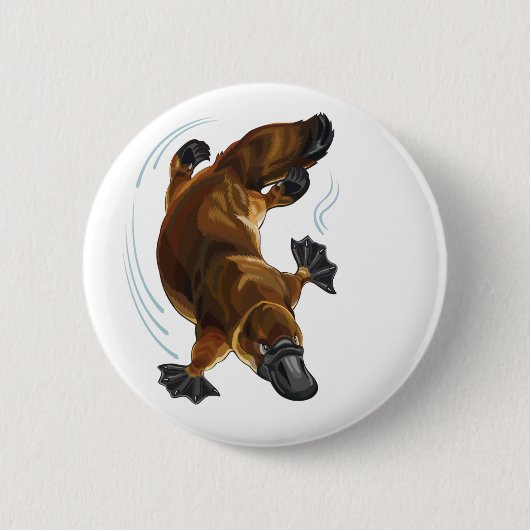platypus ronde button 5,7 cm (Voorkant)