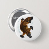 platypus ronde button 5,7 cm (Voorkant /achterkant)