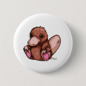 Platypus Ronde Button 5,7 Cm (Voorkant)