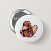 Platypus Ronde Button 5,7 Cm (Voorkant /achterkant)