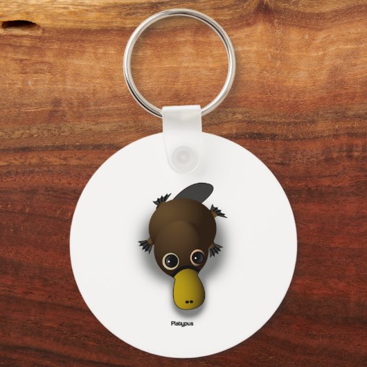 platypus sleutelhanger (Voorkant)