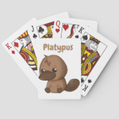 Platypus-speelkaarten Pokerkaarten (Achterkant)