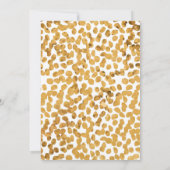 Platypus Struik Baby | Baby douche uitnodigingen (Achterkant)