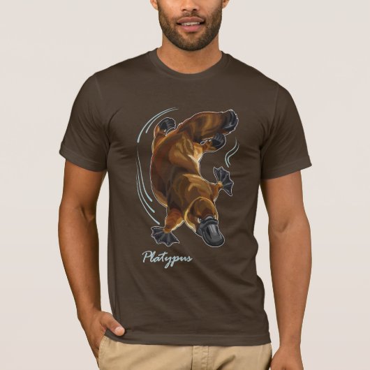 platypus t-shirt (Voorkant)