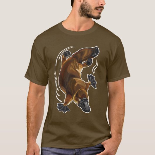 platypus t-shirt (Voorkant)