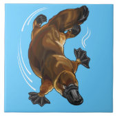 platypus tegeltje (Voorkant)