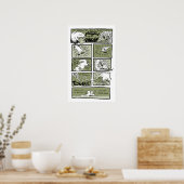 Platypus versus Pangoline Poster (Keuken)