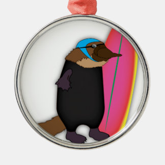 Platypus Wetsuit Metalen Ornament