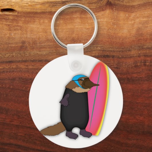 Platypus Wetsuit Sleutelhanger (Voorkant)