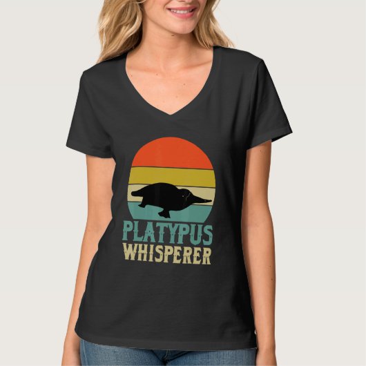 Platypus Whisperer Apparel Platypuses   T-shirt (Voorkant)