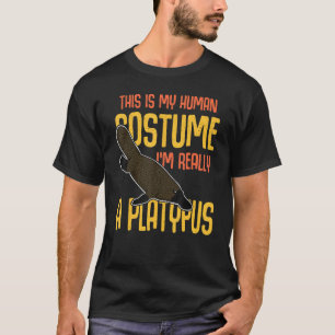 Platypus Zoogdieren Australië Biologie Wildlife St T-shirt