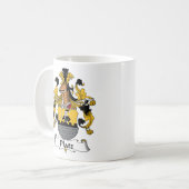 Platz Family Crest Koffiemok (Voorkant links)