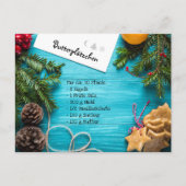 Plätzchenrezept Briefkaart (Voorkant)