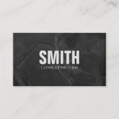 platzwart graniet visitekaartje (Voorkant)