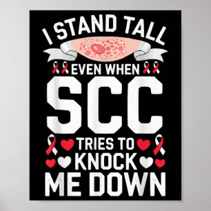 Plaveiselcelcarcinoom adenocarcinoom huidkanker poster