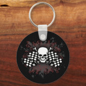 Plavuizen met schedel sleutelhanger (Voorkant)