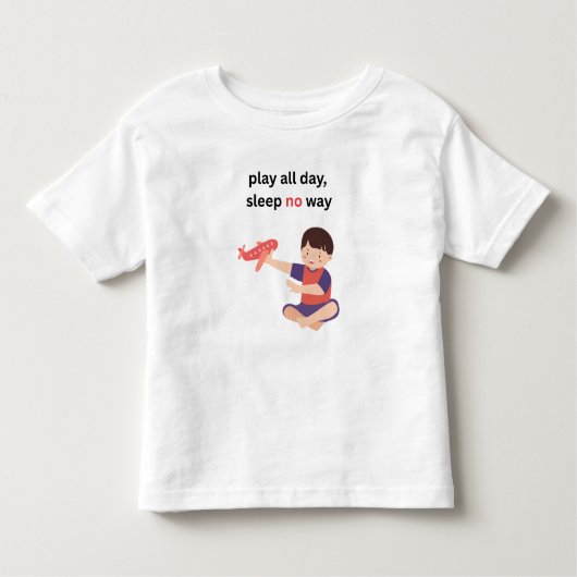 Play all day kinder shirts (Voorkant)